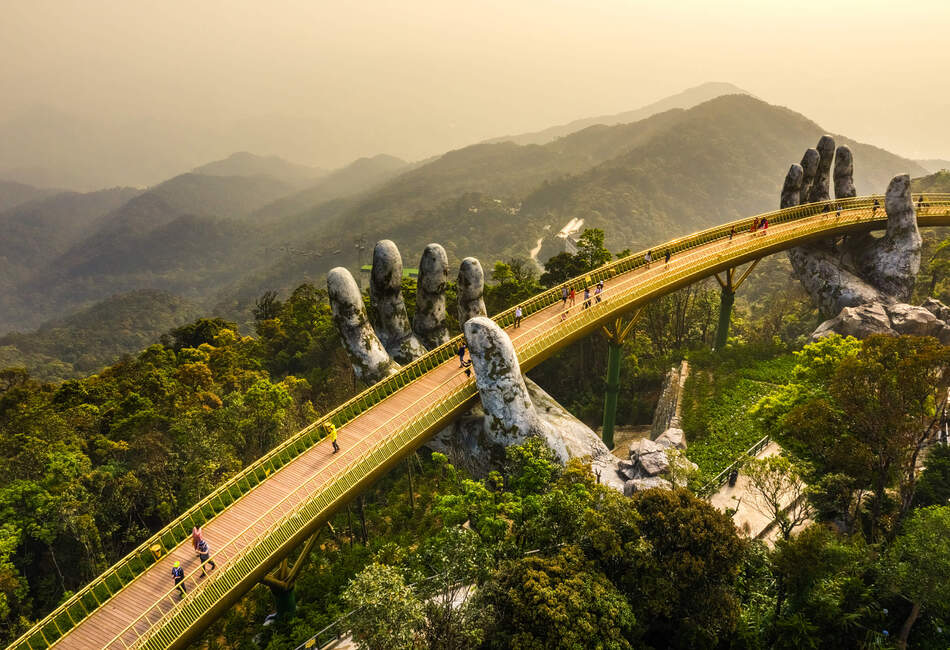 Golden Bridge Da Nang