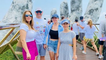 Golden Bridge in Da Nang