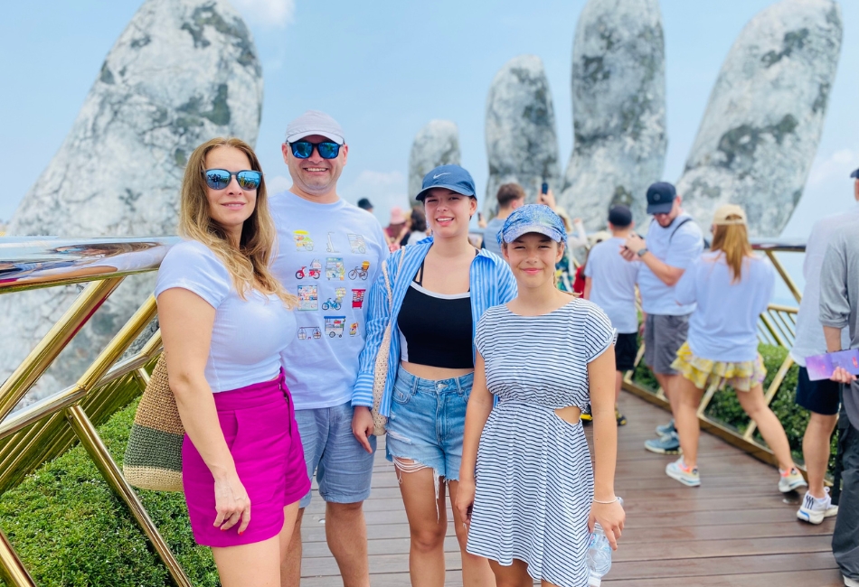 Golden Bridge in Da Nang