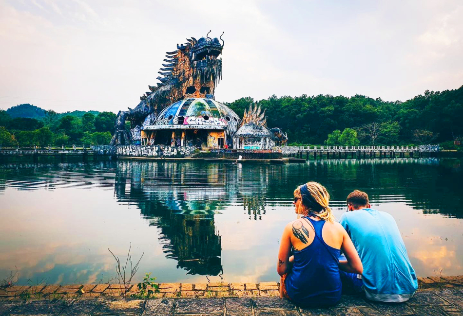 mysterious Dragon in Thuy Tien Lake